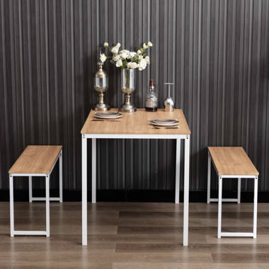 Aslind 3 Piece Dining Set